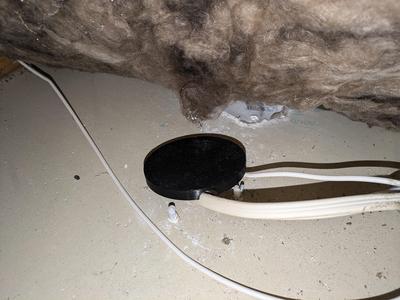 Insulation cap cover for celling wiring