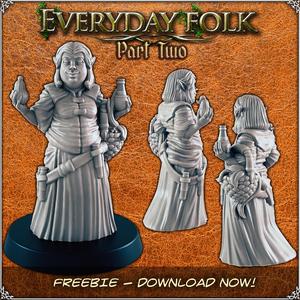 Elven Herbalist - Everyday Folk
