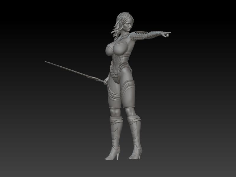 SEXY WARRIORS - EROTIC MINIATURE 75 MM SCALE