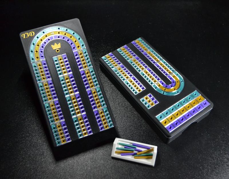 Cribbage Board in Color