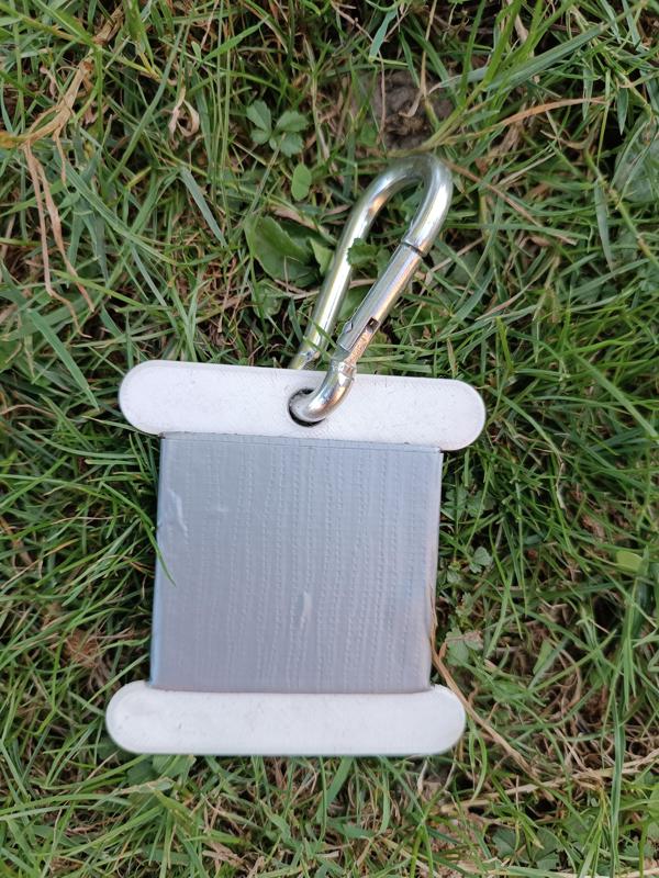 Duct tape holder card