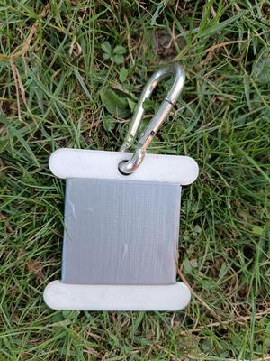 Duct tape holder card