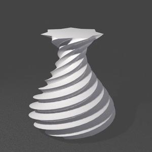 Spiral Flower Pot