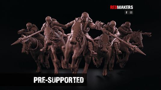 Death Division - Cavalry of the Imperial Force - Dynamic poses