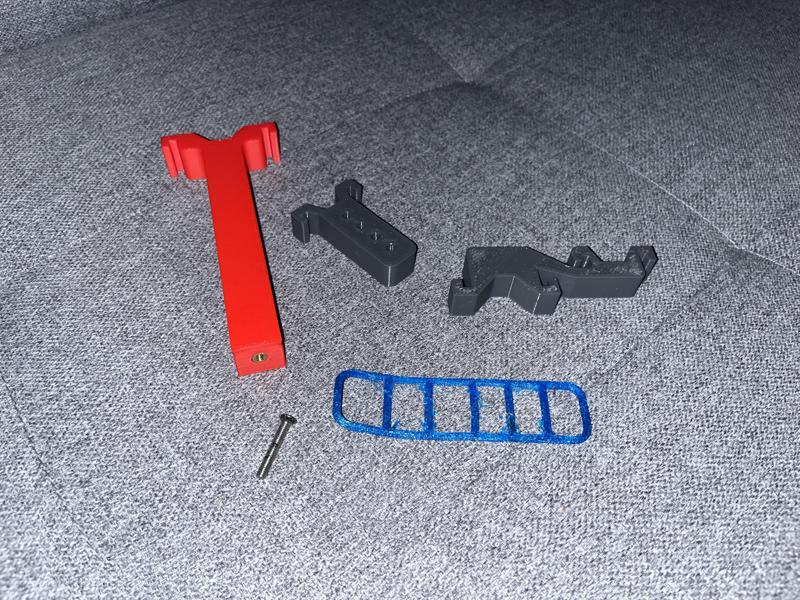 Hydraulic Brake Bleed Syringe support holder for bicycle