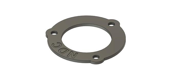 Prado 150  spare wheel spacer - 6mm