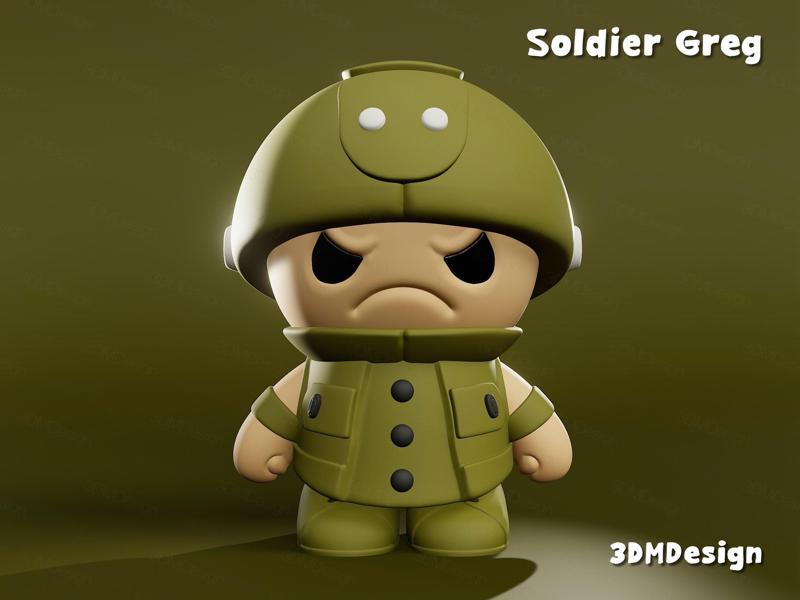 Grumpy Soldier Greg