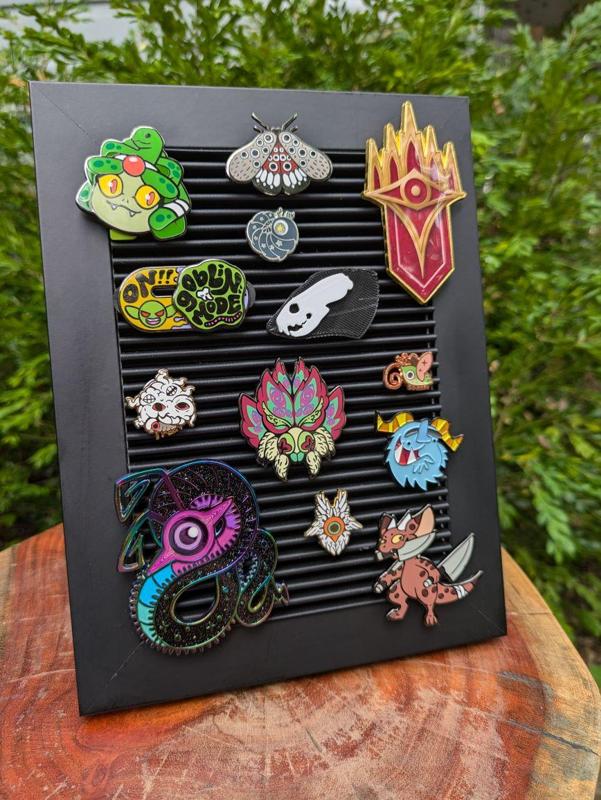 Enamel Pin Picture Frame Display
