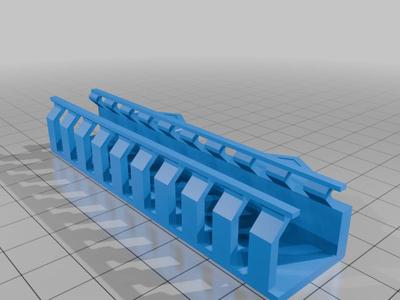 [HSW] Cable Duct / Guide / Management for bordered HSW - short