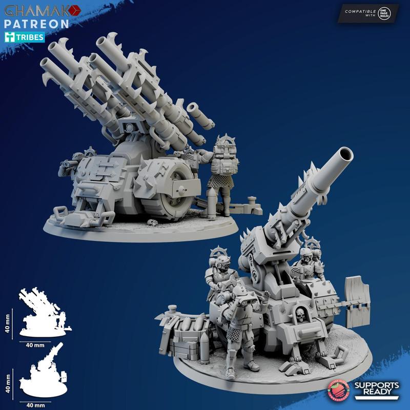 Corrupted Artillery (Cannon & Multi)