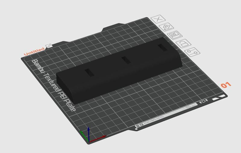Tripple fixed base fot Modular watch stand by PRINTSY