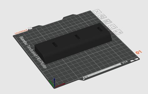 Tripple fixed base fot Modular watch stand by PRINTSY