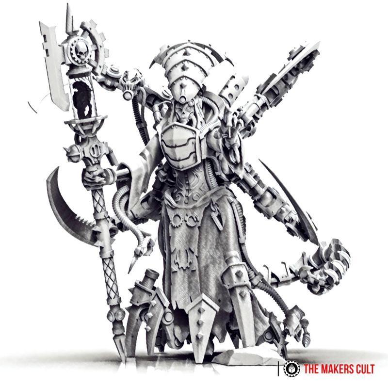 Magna Nemeriss - Iron Hive Swarmlady - Dark Techno Archpriestess