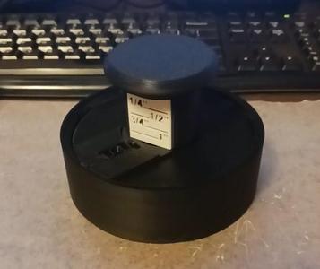Adjustable Food Press - Self Locking - Metric and Imperial Rulers