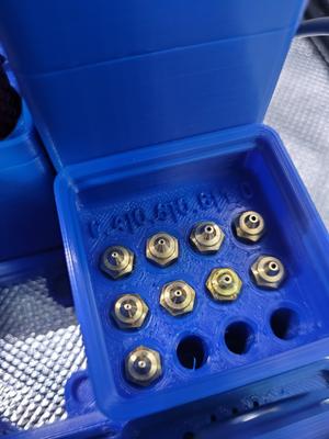 Gridfinity - Stackable Elegoo Neptune 4 plus nozzle holder