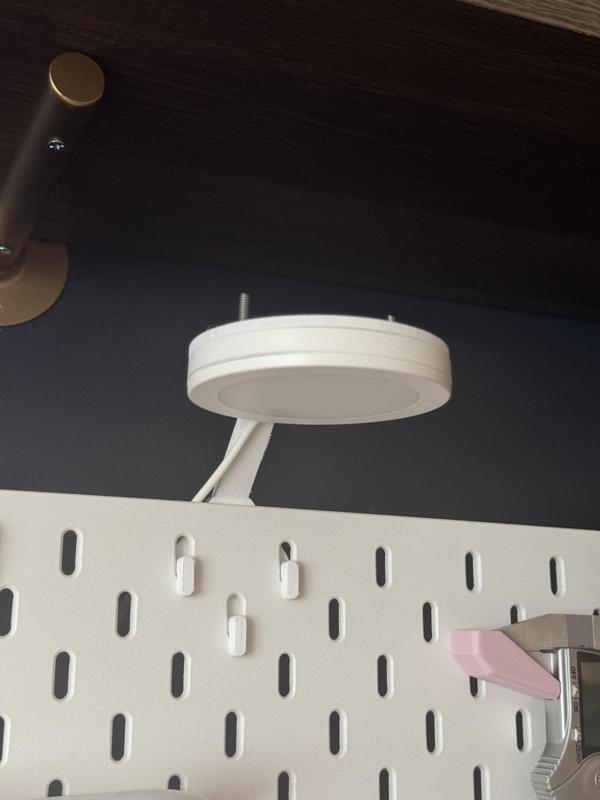 IKEA MITTLED Spotlight Skadis Mount