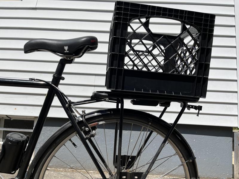 Yepp Rear Bike Rack Milk Crate Bracket