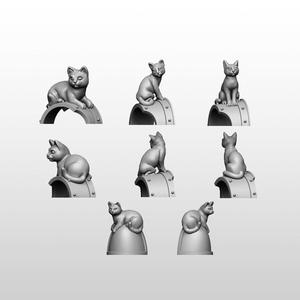Space Marines Cat Shoulder Pads (Cataphractii)