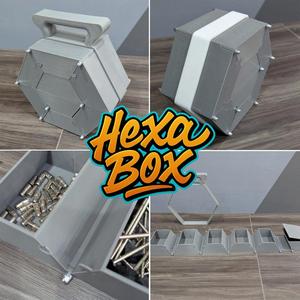 HexaBox - Foldable, modular storage box