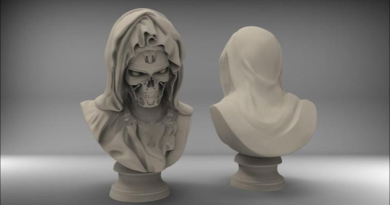 Terminator Mary Bust