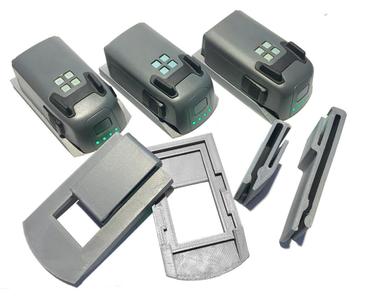 DJI Spark Battery Holder with Multiple Attachments - Belt Clip, Neck/Lanyard Loop & More