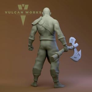 Ungar Stonetusk | Half-Orc Barbarian