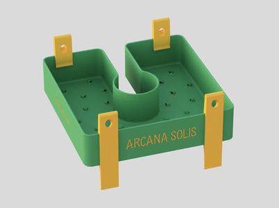 Square Irrigation Spreader / Drip Tray, many sizes