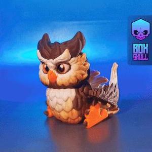 OWL - FLEXI, ARTICULATED, CUTE, FLEXI