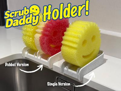 Simple Scrub Daddy Holder: Single & Double Version