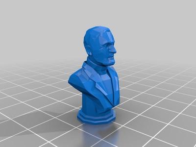 Wallace Breen bust from Half-Life 2
