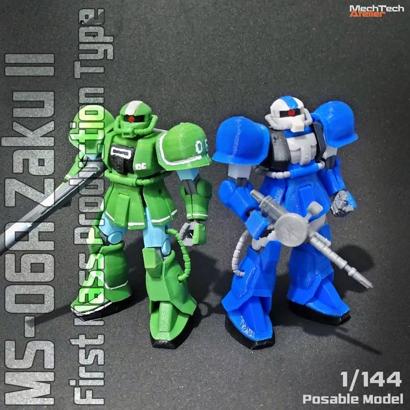 [1/144] MS-06A Zaku II First Mass Production Type