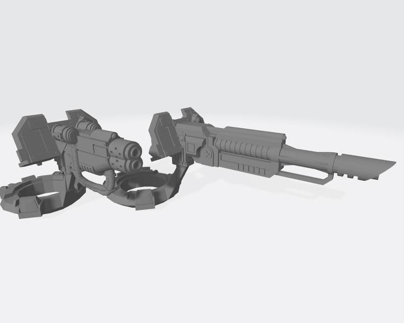 Interstellar Army - Pounder Pintle Weapons