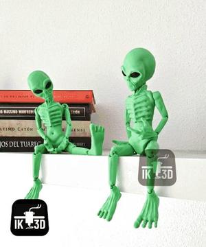 Flexi Alien / Print in Place / Multiparts & Multicolor