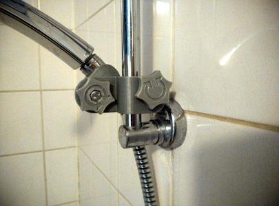 Shower holder, no pin