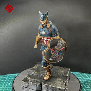 Captain America Egypt - 3D model for printing - Detailed