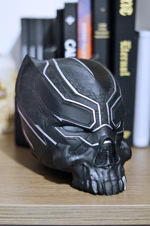 BLACK PANTHER SKULL