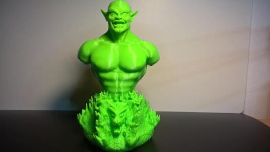 Goblin bust