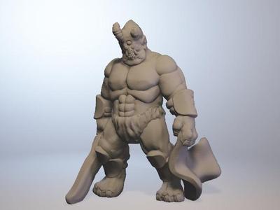 Dreth Raider (28mm/Heroic scale)