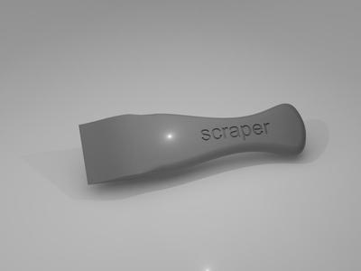 3d printing bed Scraper