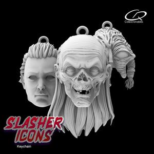 Horror Keychain  - Special  Edition Slasher Icons  print 3D