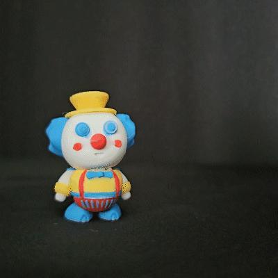 Bozy ARTICULATED TOY, PRINT-IN-PLACE, CUTE FLEXI, KEYCHAIN