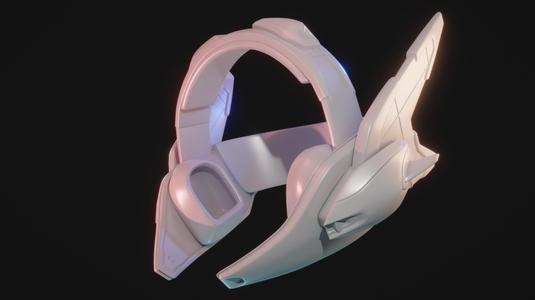 Overwatch 2 - Juno Headset Helmet - Cosplay 3D Print Prop
