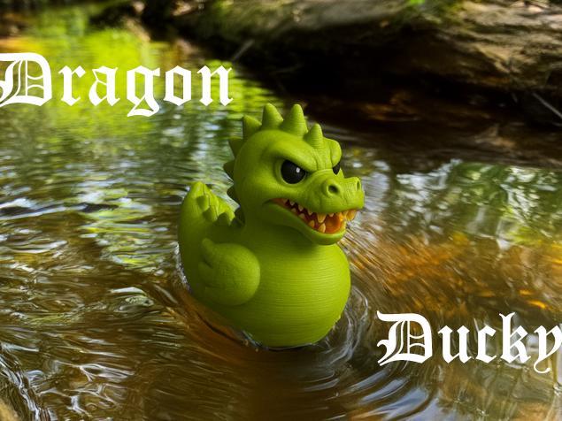 DRAGON RUBBER DUCK