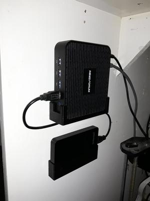 Wall mount for Mini PC Minisforum GK41