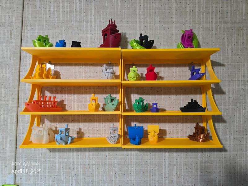Small Stuff Display Shelf (Wall or Free Stand)
