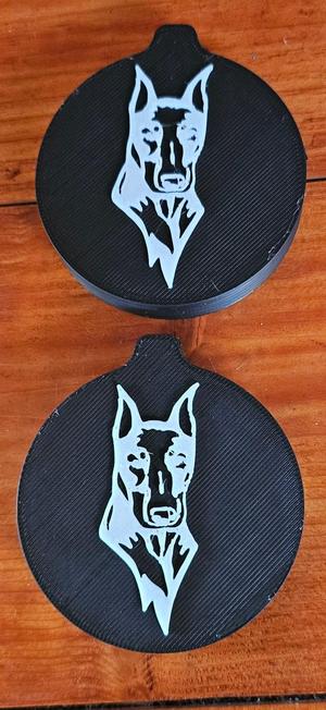 Dosenverschluß für 250 ml mit Doberman