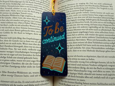 Bookmark "to be continued"