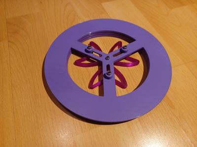 Universal horizontal spool holder (doubles as a lazy susan)