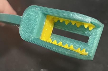 Teeth for the Magic Eraser Bottle Brush