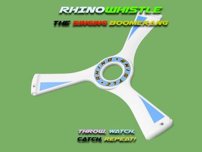 RhinoWhistle - The Singing Boomerang